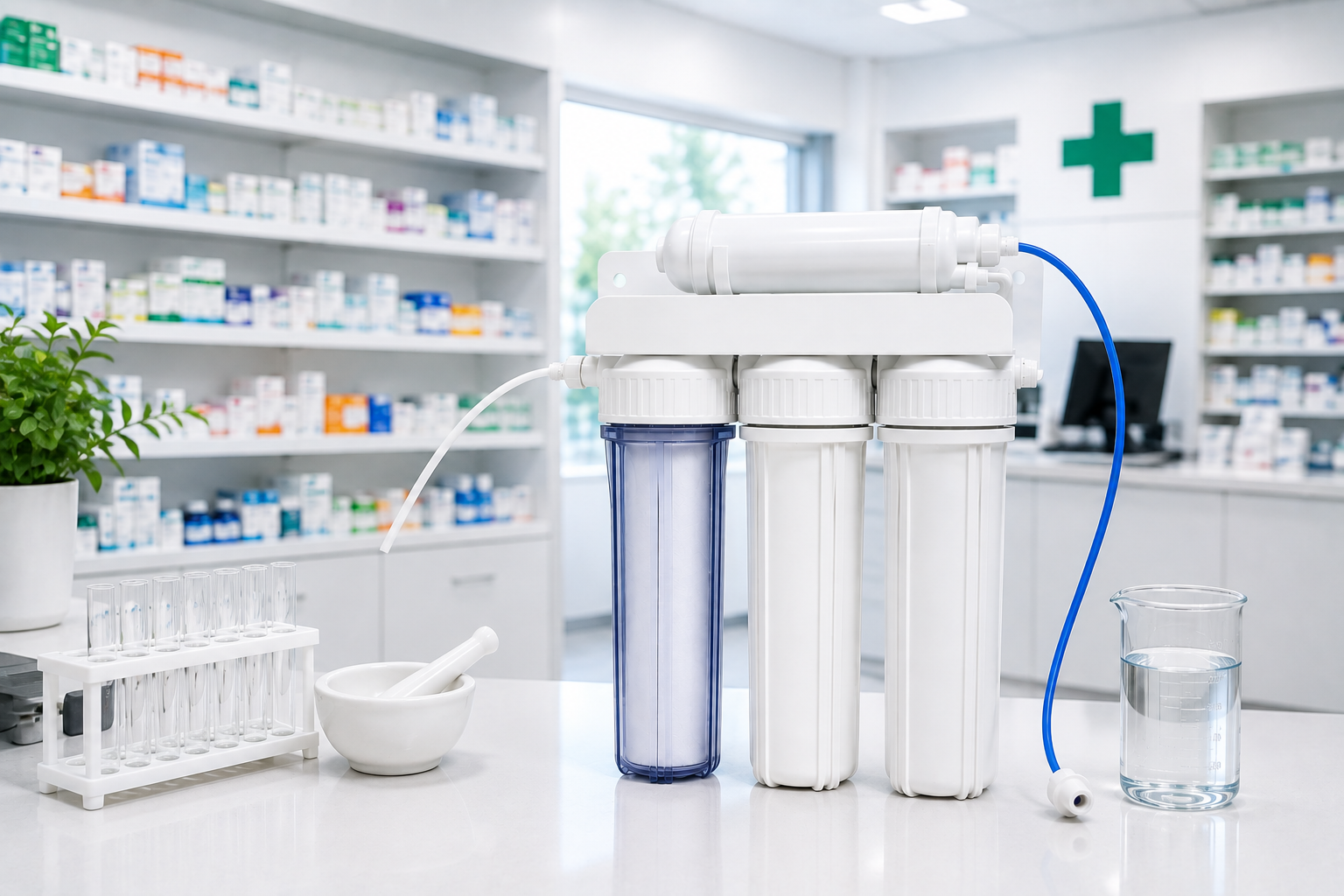demineralizator pre laboratoria